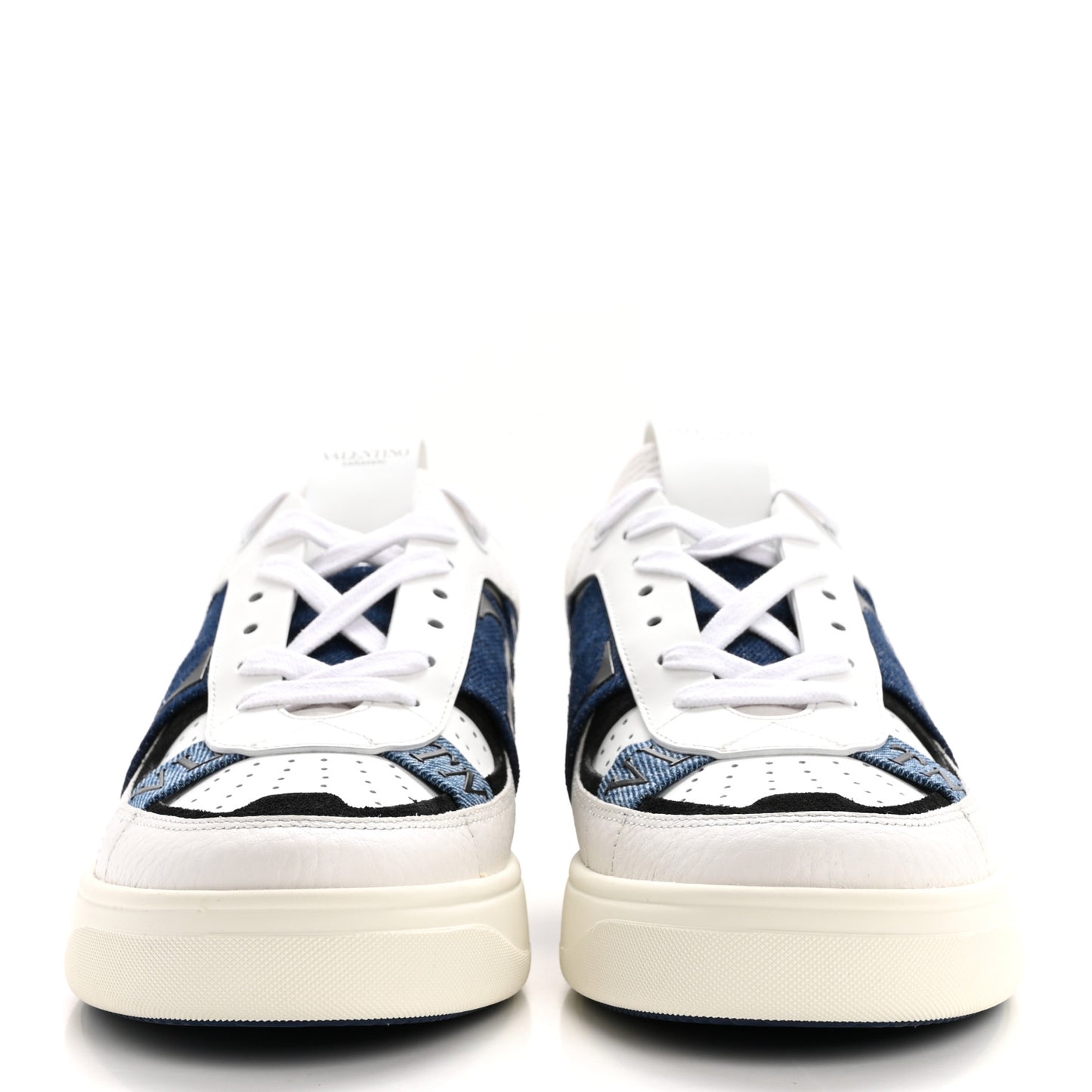 Calfskin VL7N Sneakers 40 Denim Blue