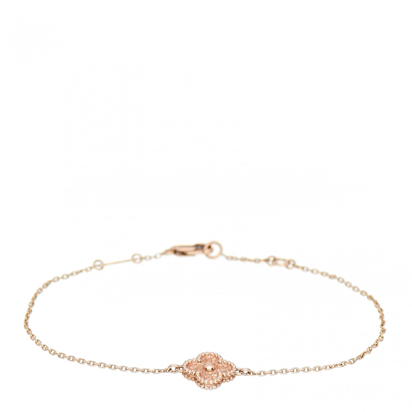 18K Rose Gold Sweet Alhambra Bracelet