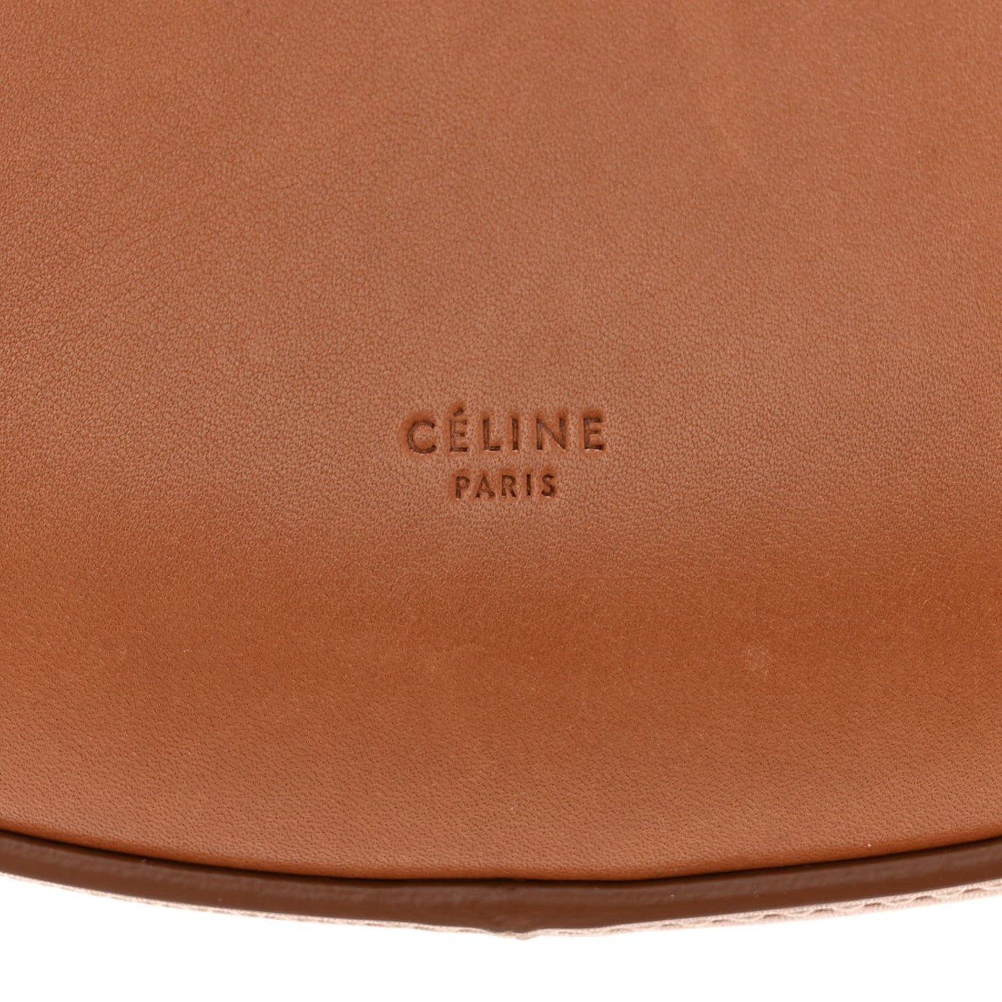 Natural Calfskin Medium Hobo Tan