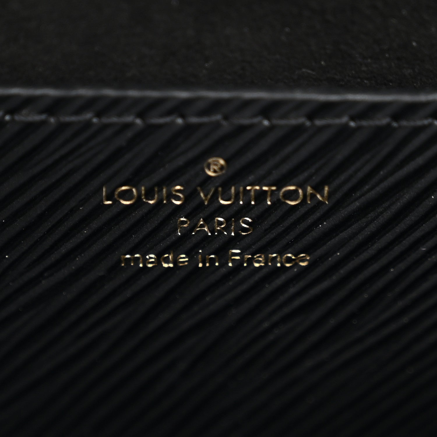 Louis Vuitton Epi Twist Shoulder Bag MM Matte Black Gold 6 of 11