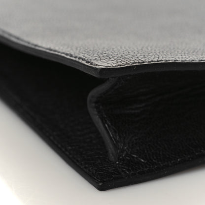 Hermes Chevre Chamkila Mors De Bride Bag Black 7 of 9