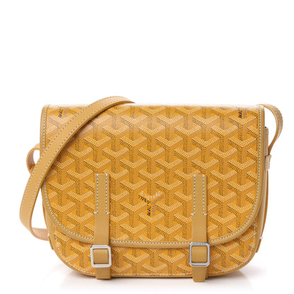 Goyard Goyardine Belvedere PM Messenger Bag Yellow 1 of 13