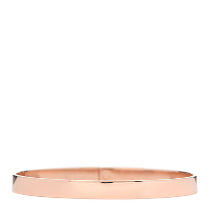 Hermes 18K Rose Gold Diamond PM Kelly Pave Bracelet SH 3 of 4