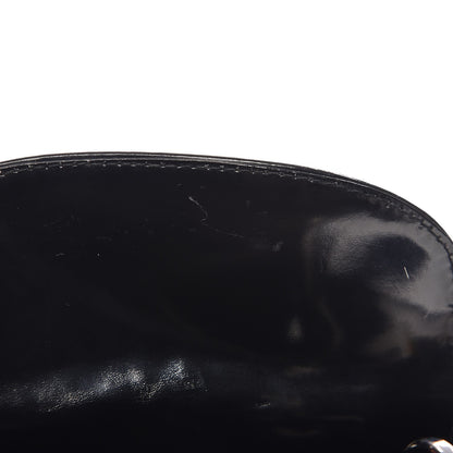Christian Dior Vintage Patent Pony Hair Zebra Print Mini Lady Dior Black 7 of 9