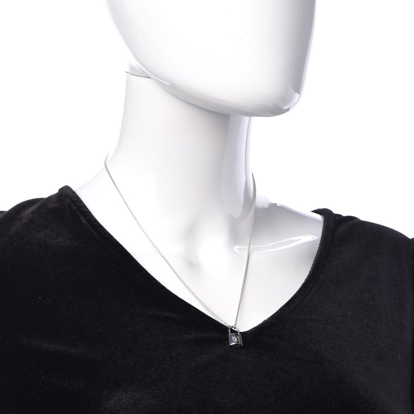 Sterling Silver Lockit Necklace