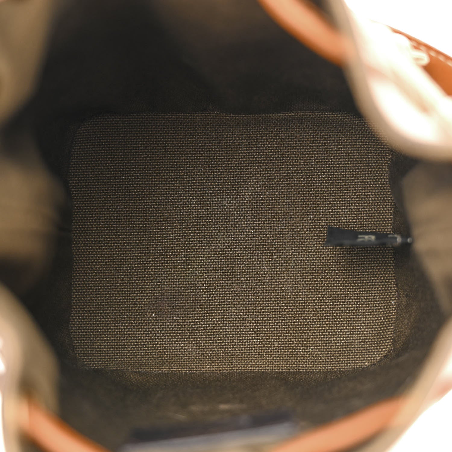Fendi Canvas Vitello King F is Fendi FF Embroidered Mini Mon Tresor Bucket Bag Amazzonia Cuoio 5 of 14