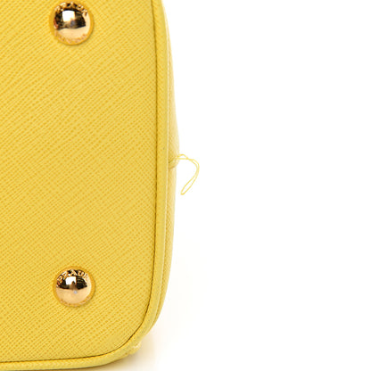 Prada Saffiano Lux Medium Tote Girasole 12 of 15