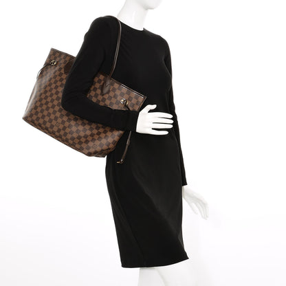 Louis Vuitton Damier Ebene Neverfull MM 2 of 7