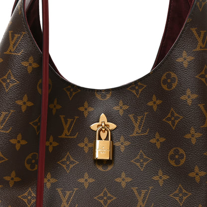 Louis Vuitton Monogram Flower Hobo Bordeaux 7 of 9