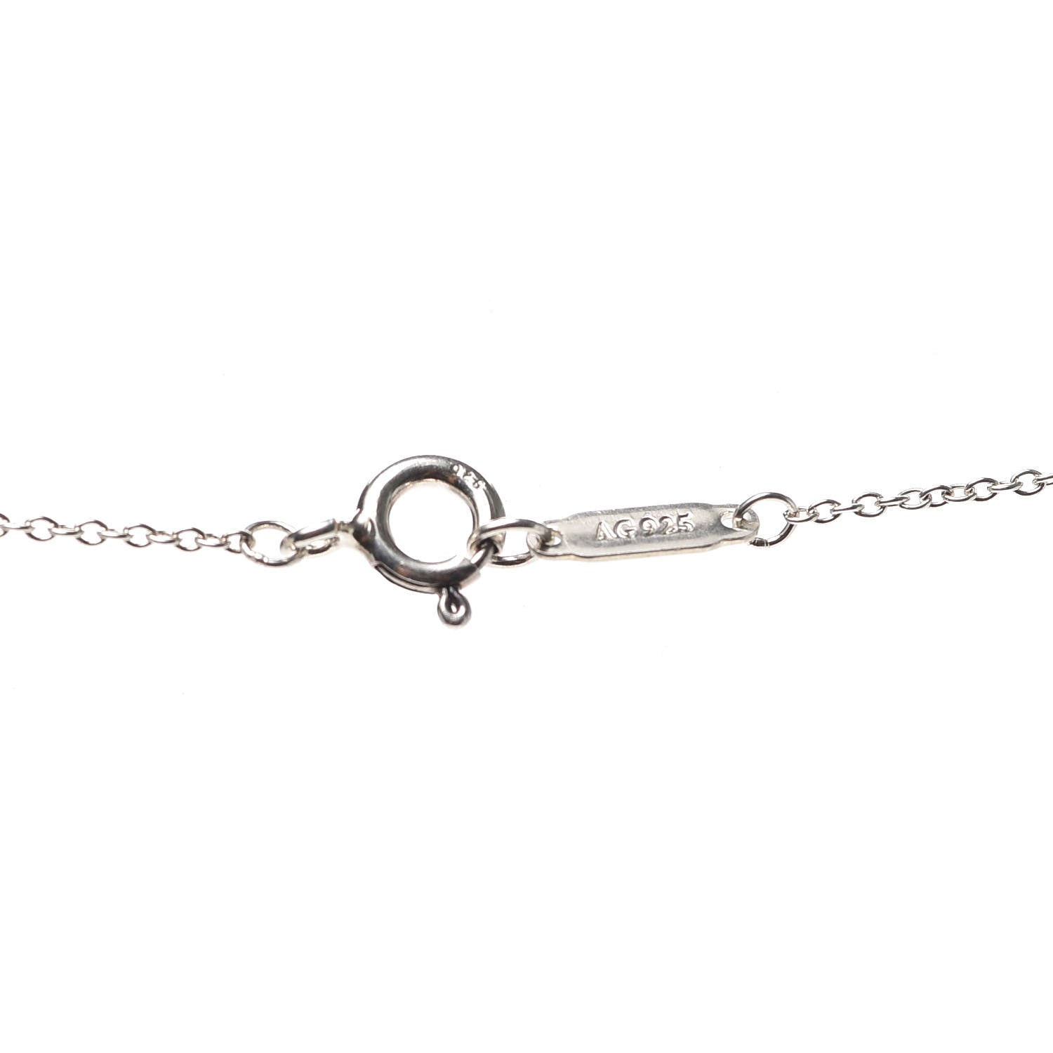 Tiffany Sterling Silver 18K Yellow Gold 1837 Interlocking Circles Pendant Necklace 6 of 7