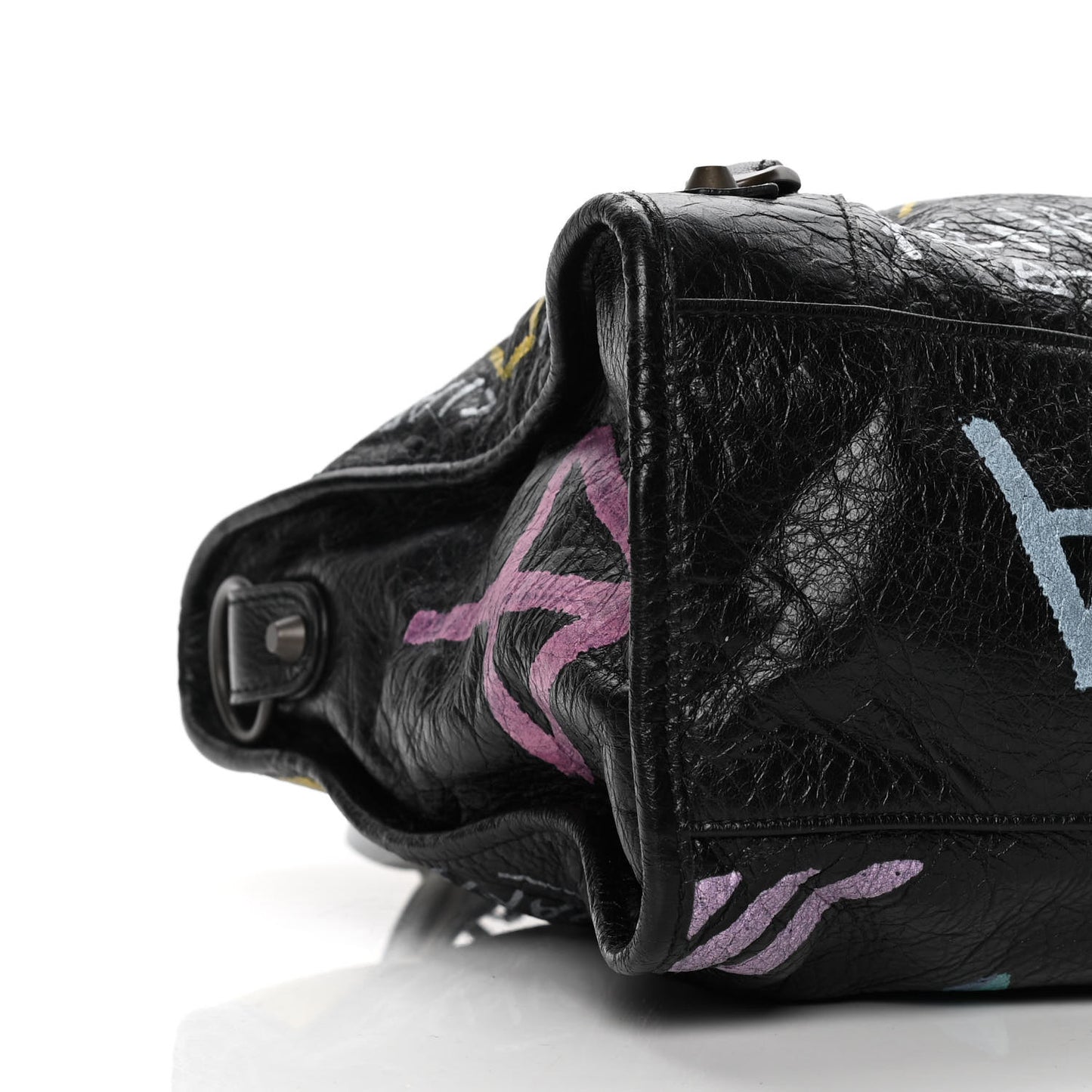 Agneau Graffiti All Over Classic Hardware City Black Multicolor