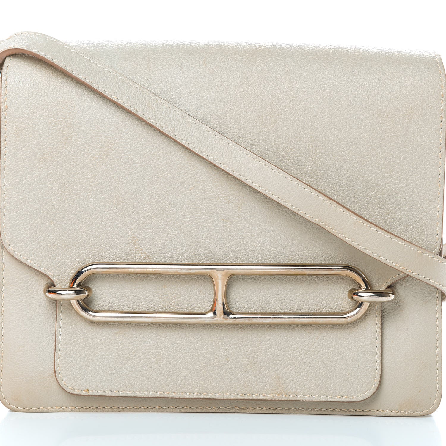 Hermes Evercolor Sac Roulis 23 Gris Perle 8 of 13
