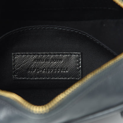 Saint Laurent Calfskin Matelasse Monogram Lou Belt Bag Smog 7 of 12