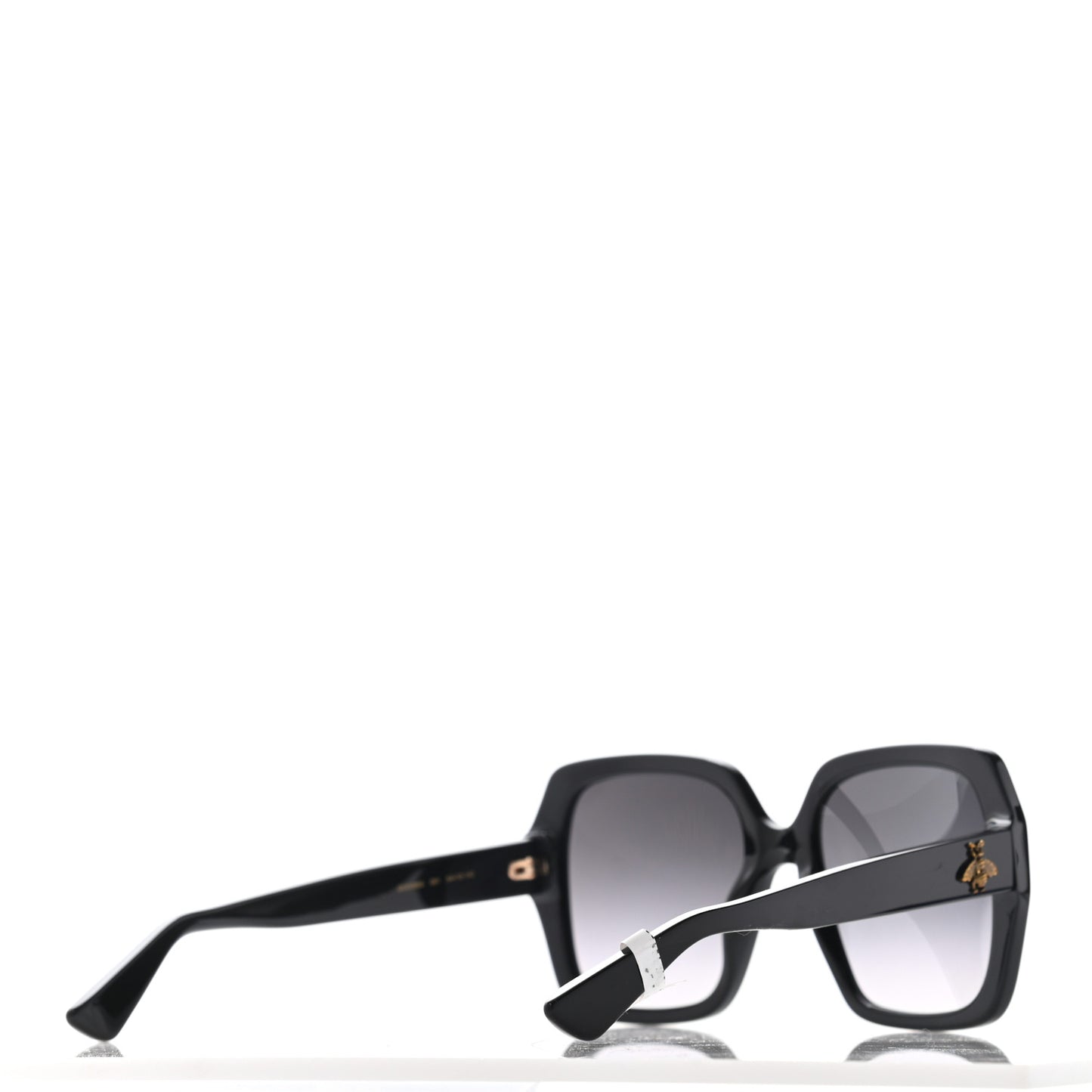 Acetate Square Frame GG0096S Sunglasses Black