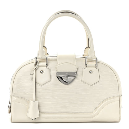 Louis Vuitton Epi Bowling Montaigne GM Ivory 1 of 14
