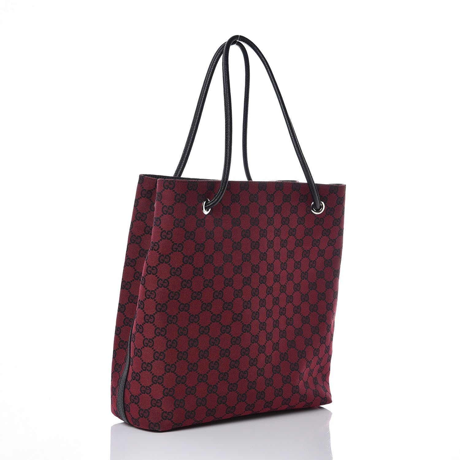 Gucci Monogram Gifford Tote Red 2 of 10