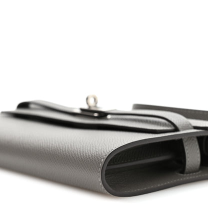 Hermes Epsom Kelly To Go Wallet Gris Meyer 10 of 11