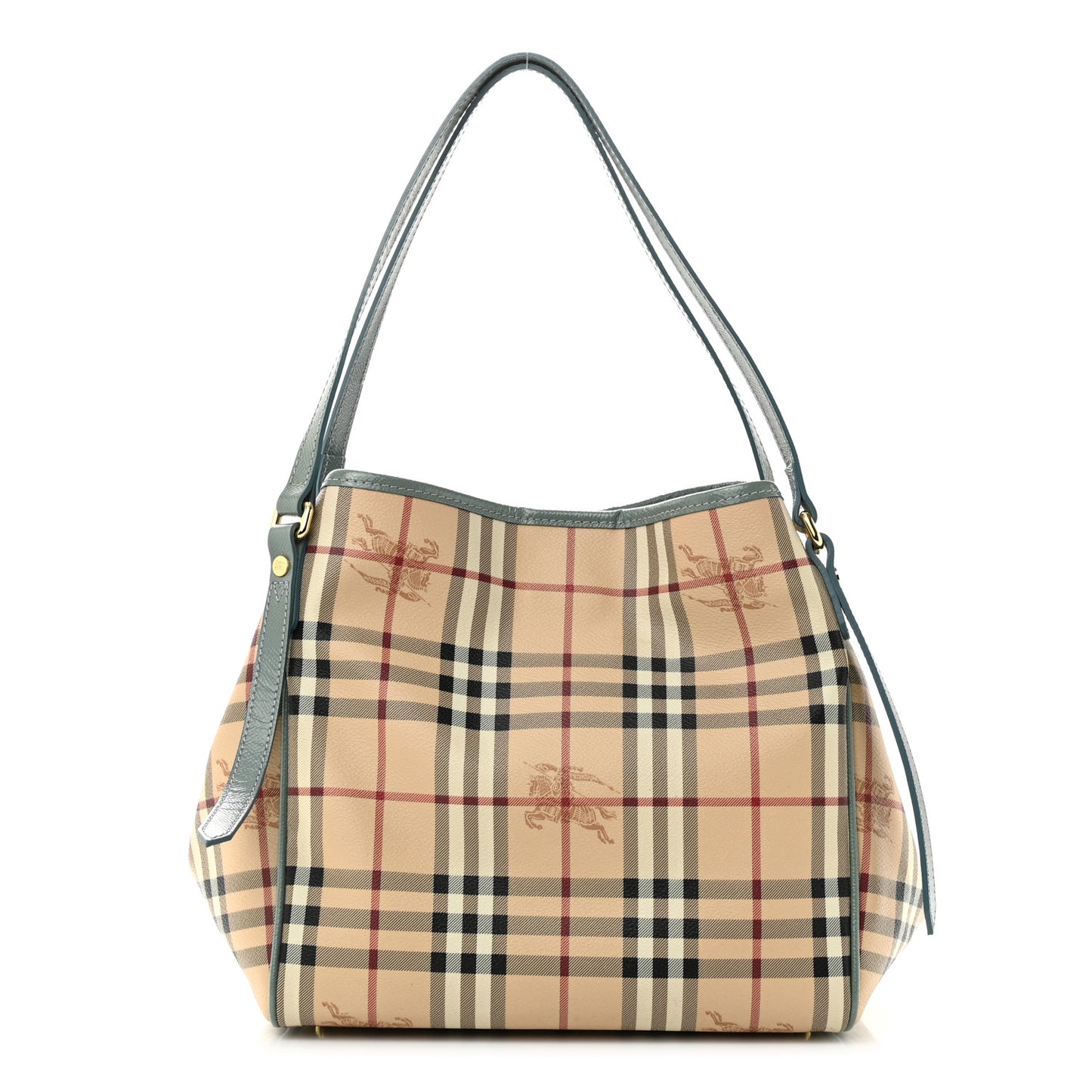 Haymarket Check Small Canterbury Tote Eucalyptus Grey