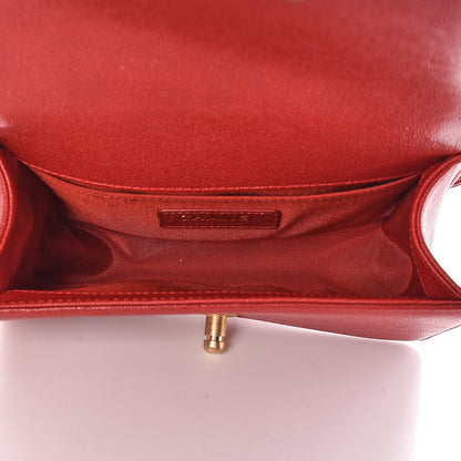Chanel Caviar Quilted Small Boy Flap Red 5 of 11