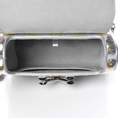 Louis Vuitton Sequins Monogram Twist Shoulder Bag PM Gold Silver 5 of 11
