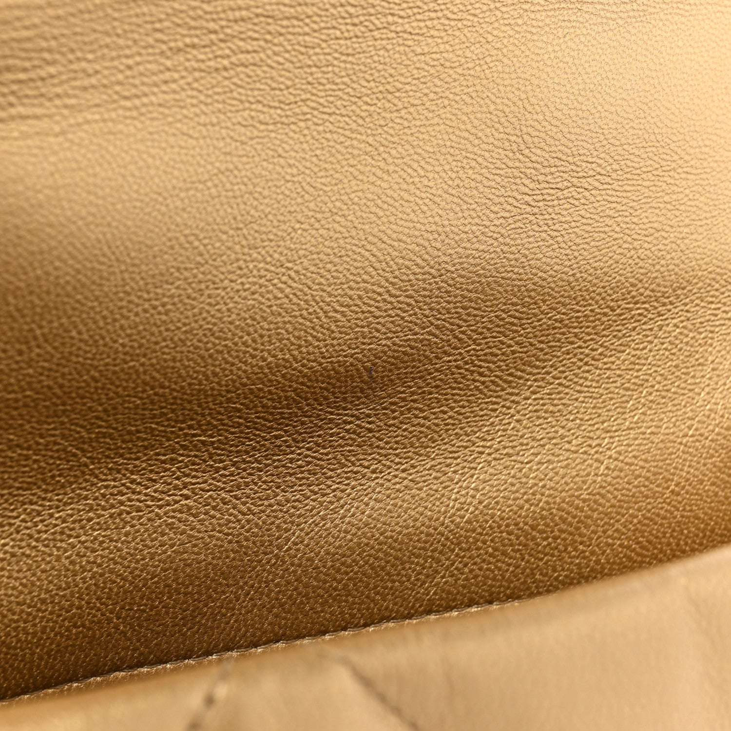 Chanel Metallic Goatskin Quilted Large Chanel 19 Flap Gold 12 of 14