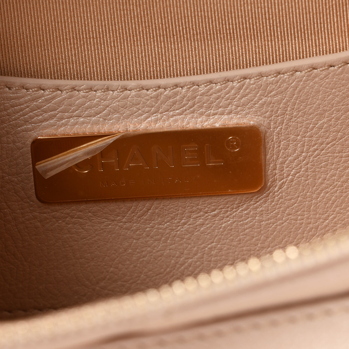Chanel Iridescent Calfskin Quilted All About Waist Belt Bag Beige 6 of 10