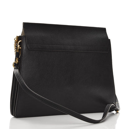Chloe Calfskin Medium Faye Shoulder Bag Black 3 of 8