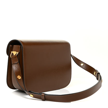Gucci Azalea Calfskin Horsebit 1955 Shoulder Bag Brown Sugar 3 of 14