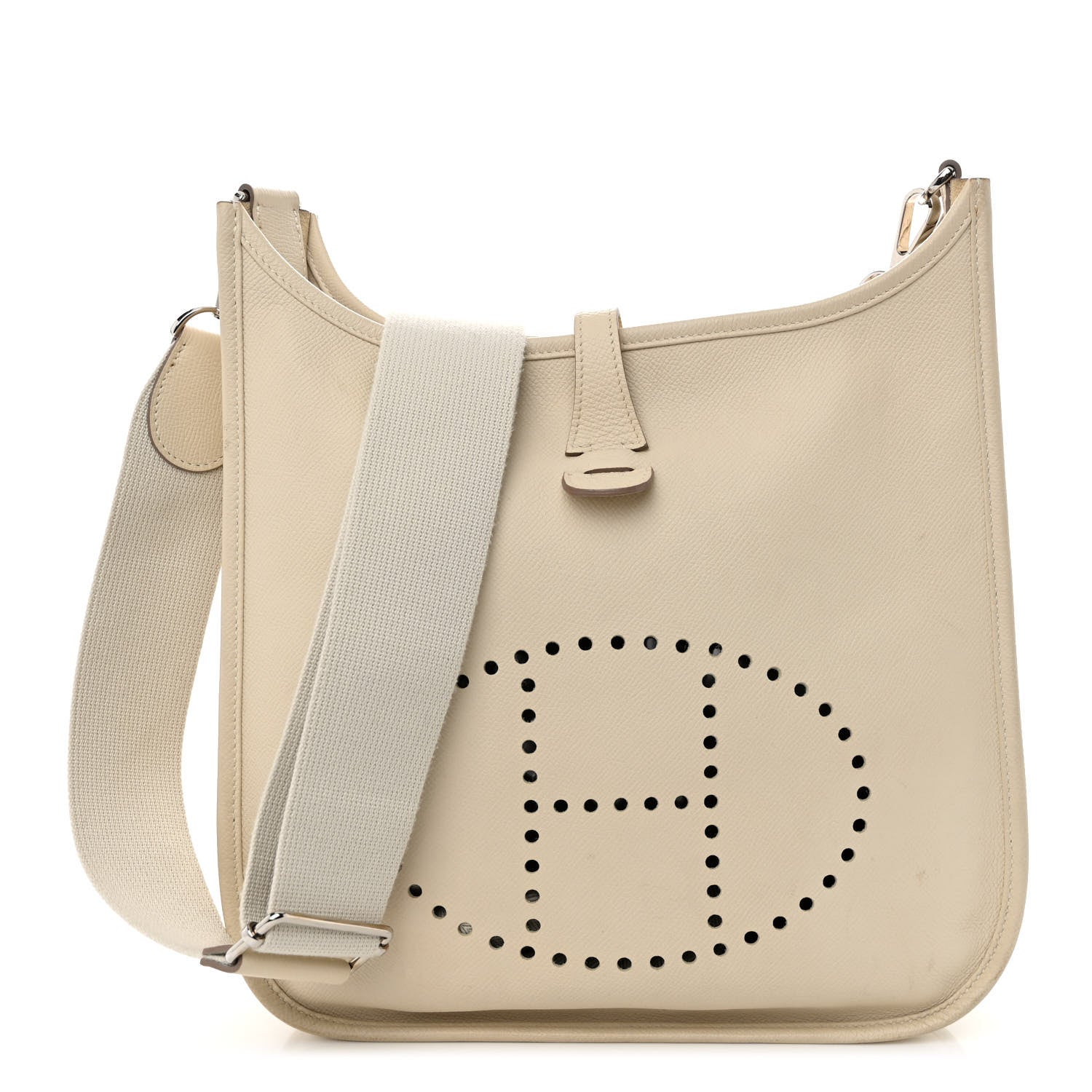 Hermes Epsom Evelyne III PM Craie 1 of 11