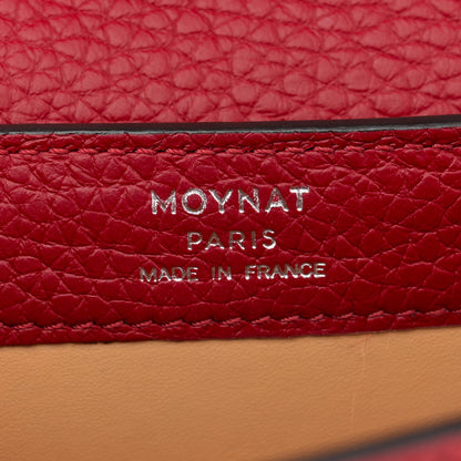 Moynat Taurillon Blush Rejane BB Red 6 of 9
