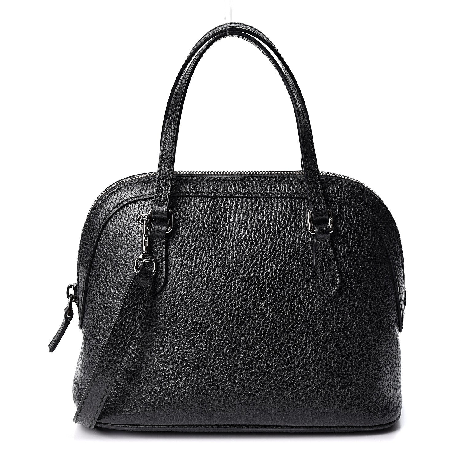Gucci Calfskin Mini Dome Bag Black 1 of 9