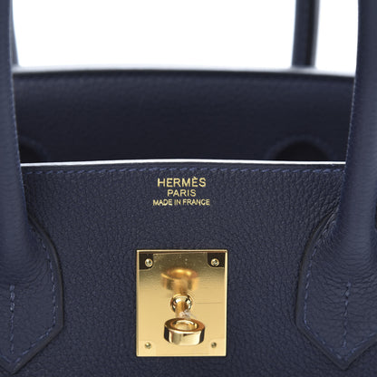Hermes Togo Birkin 30 Bleu Nuit 7 of 12