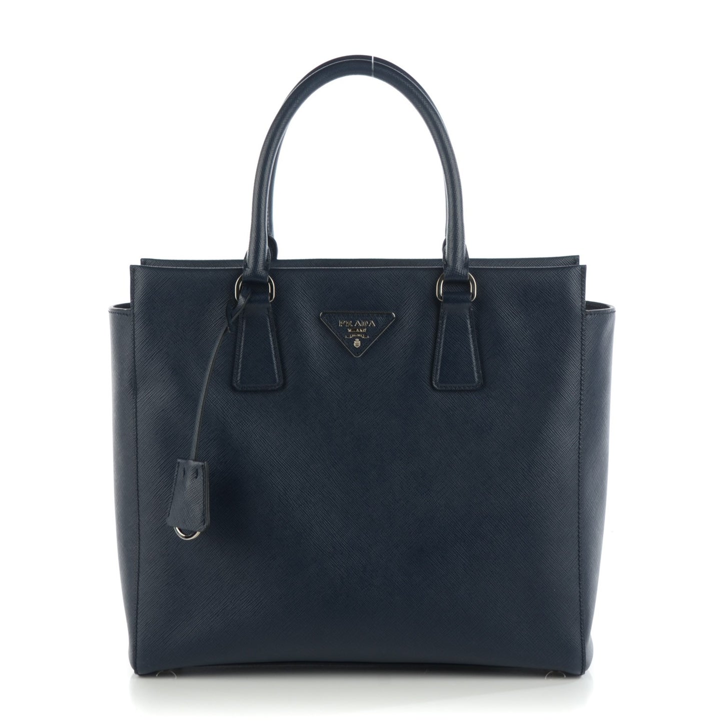 Saffiano Lux Double Handle Shopping Tote Baltico