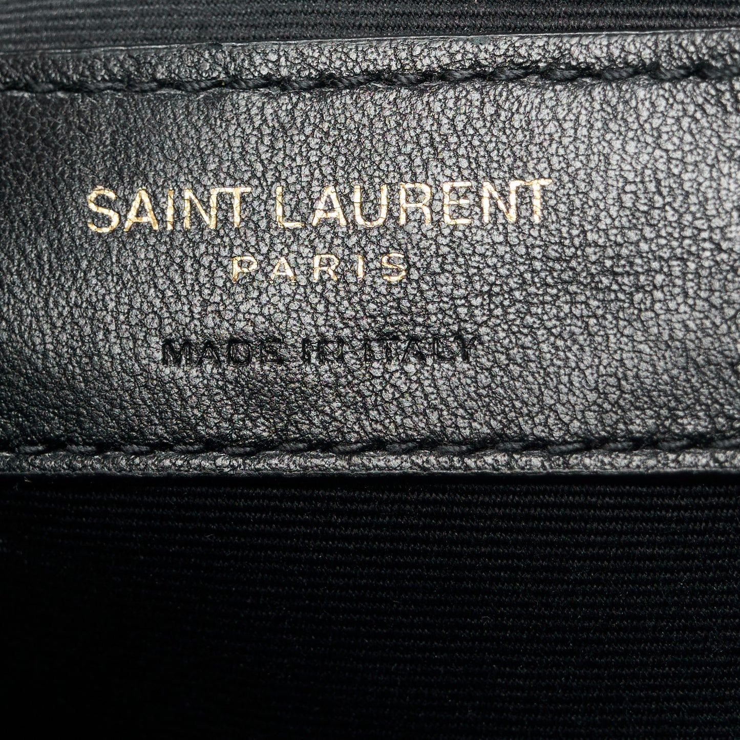 Calfskin Matelasse Monogram Lou Camera Bag Black