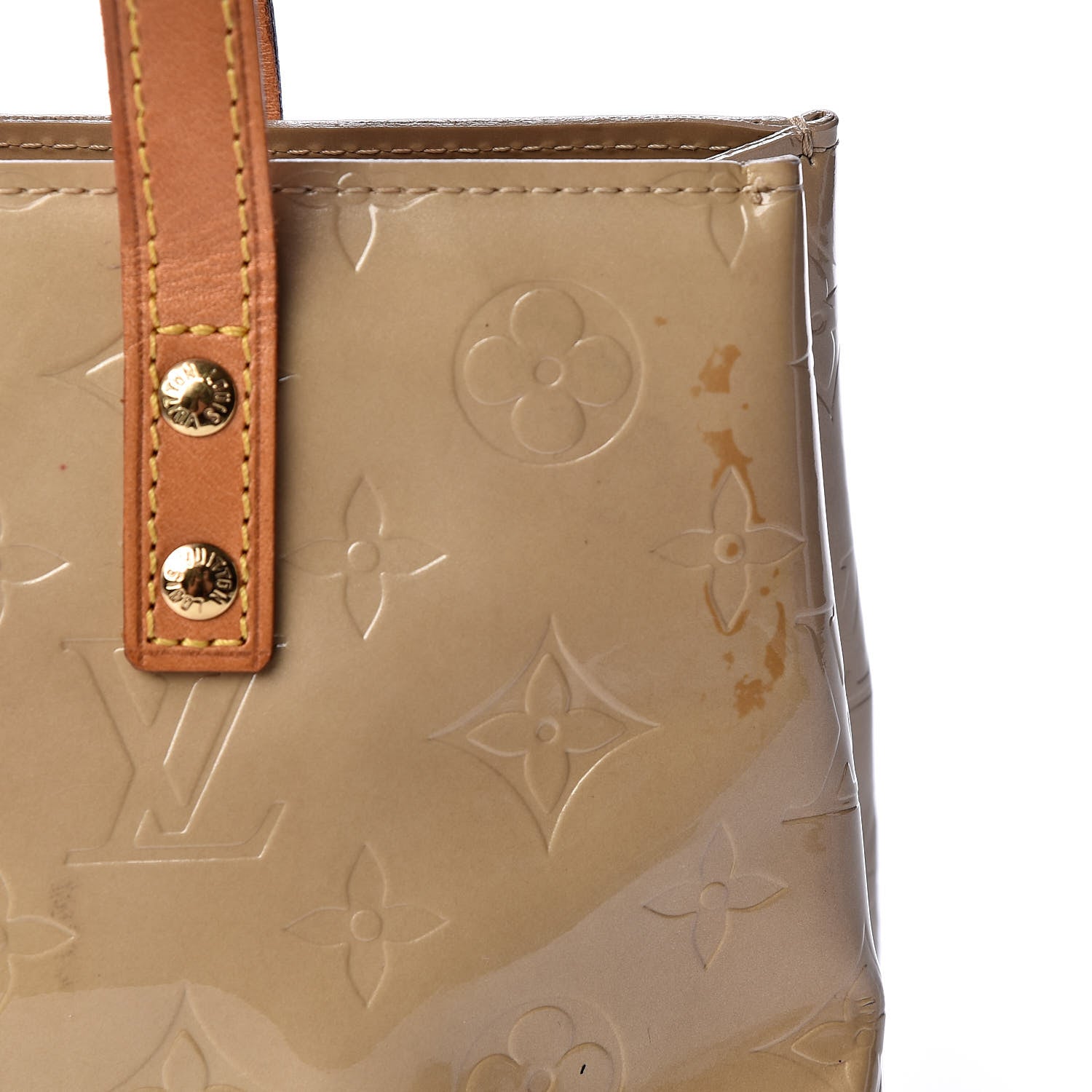 Louis Vuitton Vernis Reade PM Beige 11 of 12
