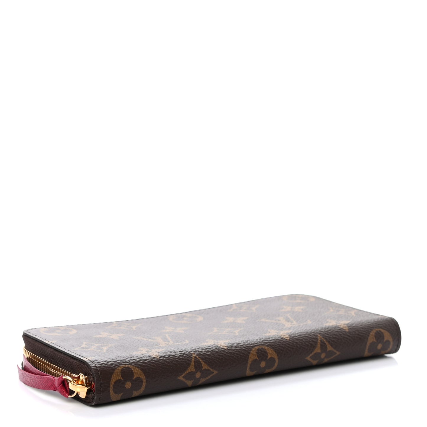 Monogram Clemence Wallet Fuchsia