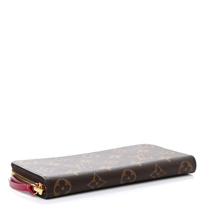 Louis Vuitton Monogram Clemence Wallet Fuchsia 4 of 6