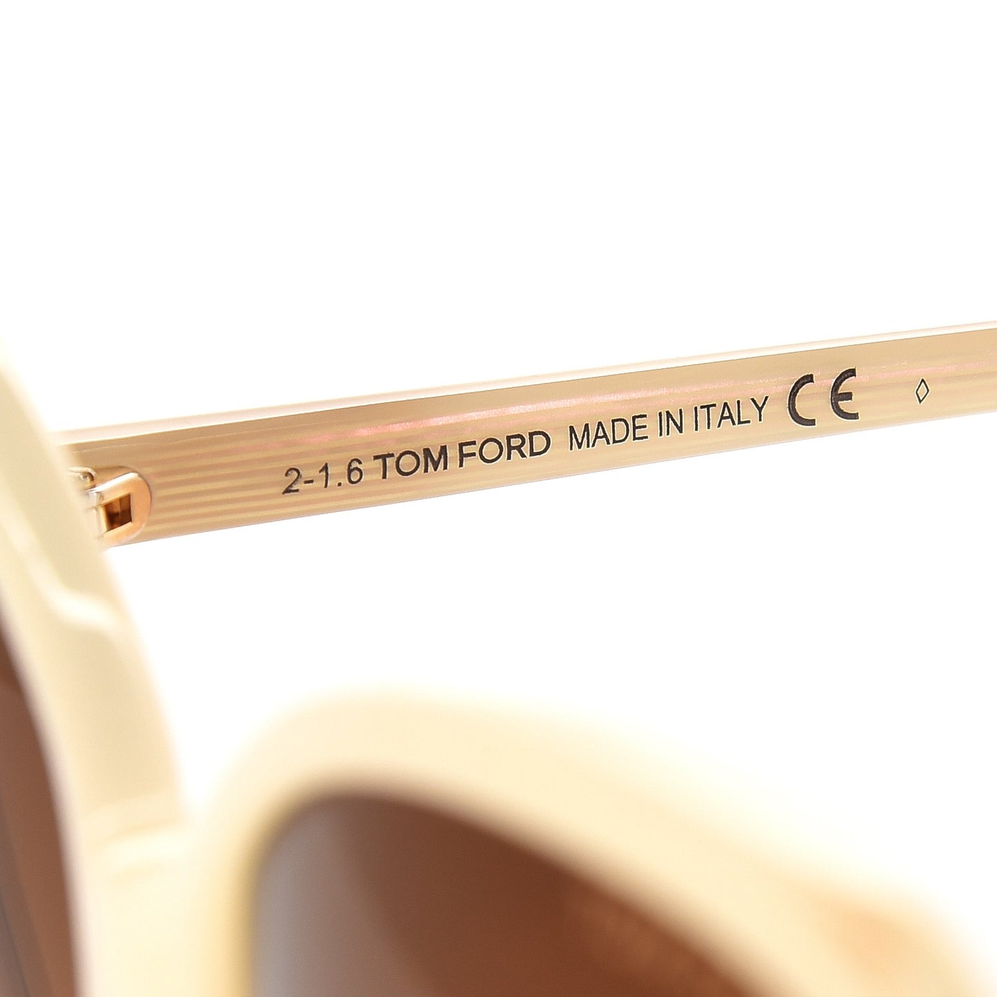 Carola Sunglasses TF328 White Pearl
