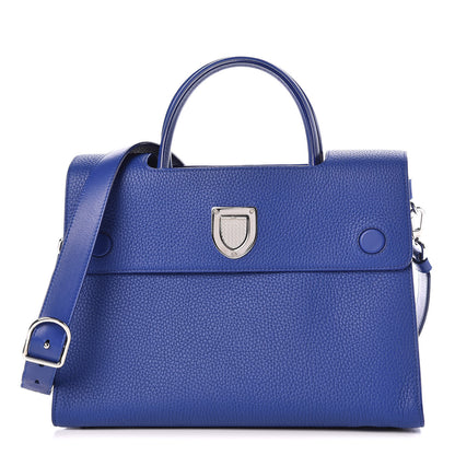 Christian Dior Bullcalf Medium Diorever Flap Yves Klein Blue 1 of 13