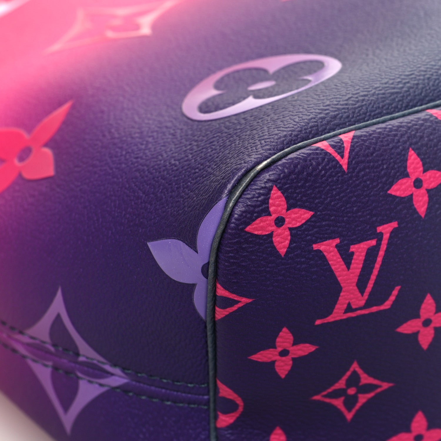 Louis Vuitton Monogram Giant Spring In The City Neverfull MM Midnight Fuchsia 11 of 15