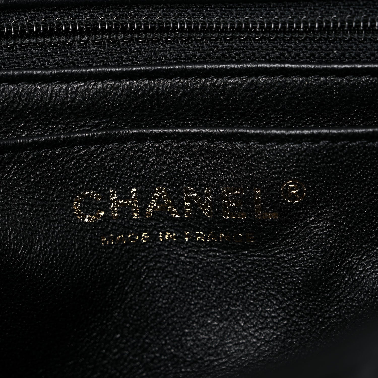 Chanel Lambskin Chevron Quilted Mini Rectangular Flap Black 6 of 16