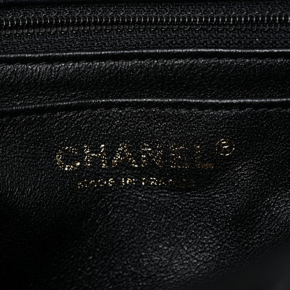 Chanel Lambskin Chevron Quilted Mini Rectangular Flap Black 6 of 16