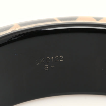 Louis Vuitton Resin Swarovski Medium Inclusion Bracelet GM Black 4 of 4