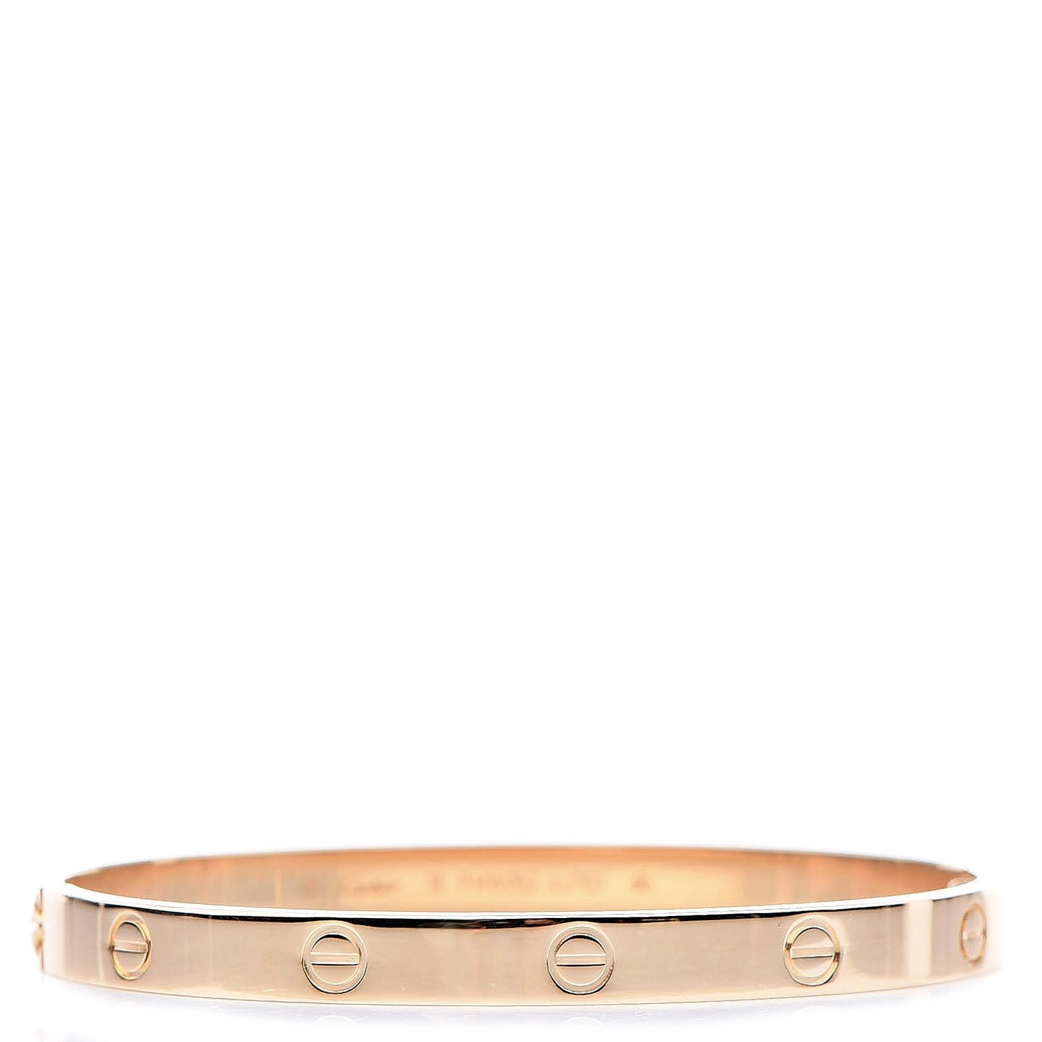 Cartier 18K Yellow Gold LOVE Bracelet 19 1 of 7