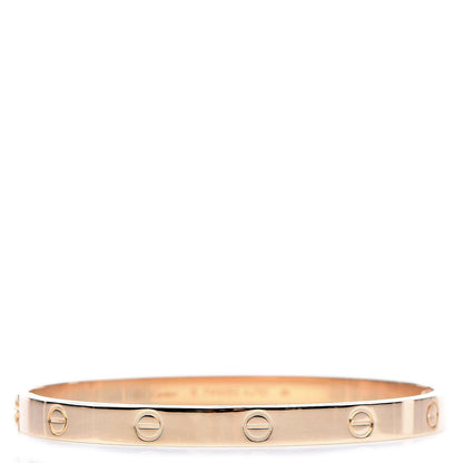 Cartier 18K Yellow Gold LOVE Bracelet 19 1 of 7