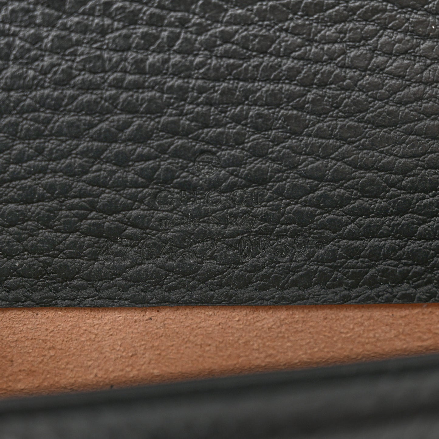 Calfskin Super Mini Dionysus Shoulder Bag Black