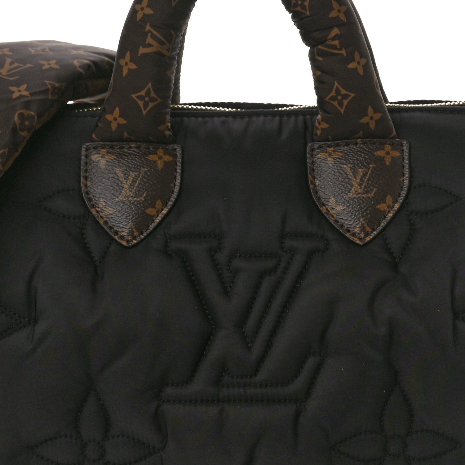 Louis Vuitton Econyl Mini Monogram Pillow Speedy Bandouliere 25 Black 7 of 9