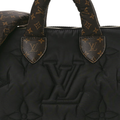 Louis Vuitton Econyl Mini Monogram Pillow Speedy Bandouliere 25 Black 7 of 9