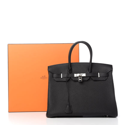 Hermes Togo Birkin 35 Black 11 of 11