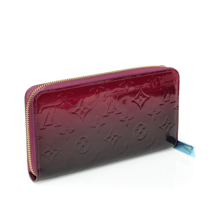Louis Vuitton Vernis Degrade Zippy Wallet Magenta 3 of 6